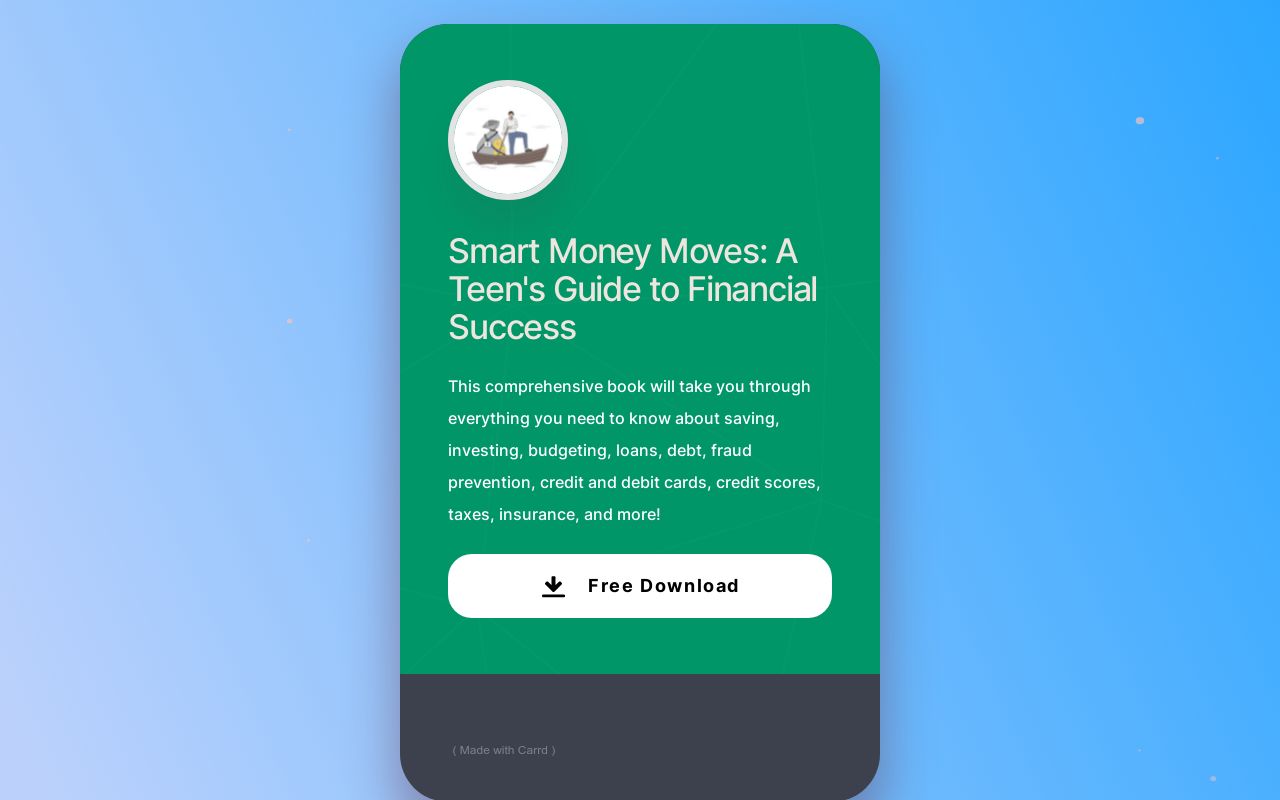 Smart Money Moves Free Book
